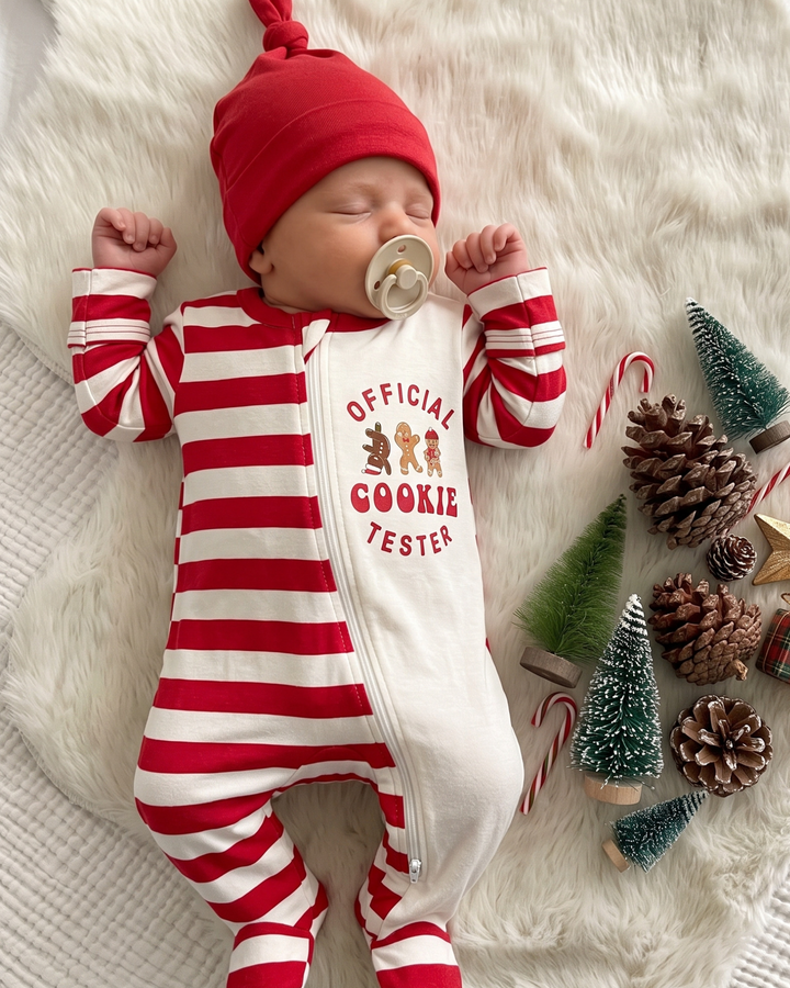 Gerippte Babykleidung mit individuellem Foto - Weich &amp; Skizzenhaft