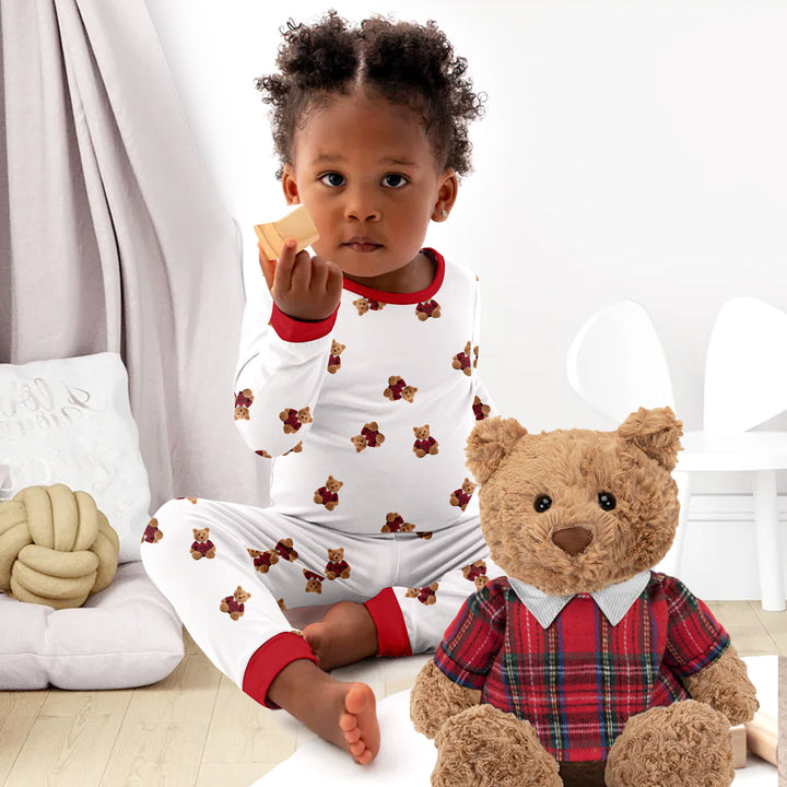 Gentleman Teddy Bear Bamboo Pajama for Baby