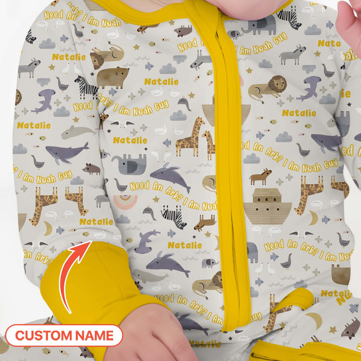 Need An Ark? I Noah Guy Custom Name Convertible Zippy
