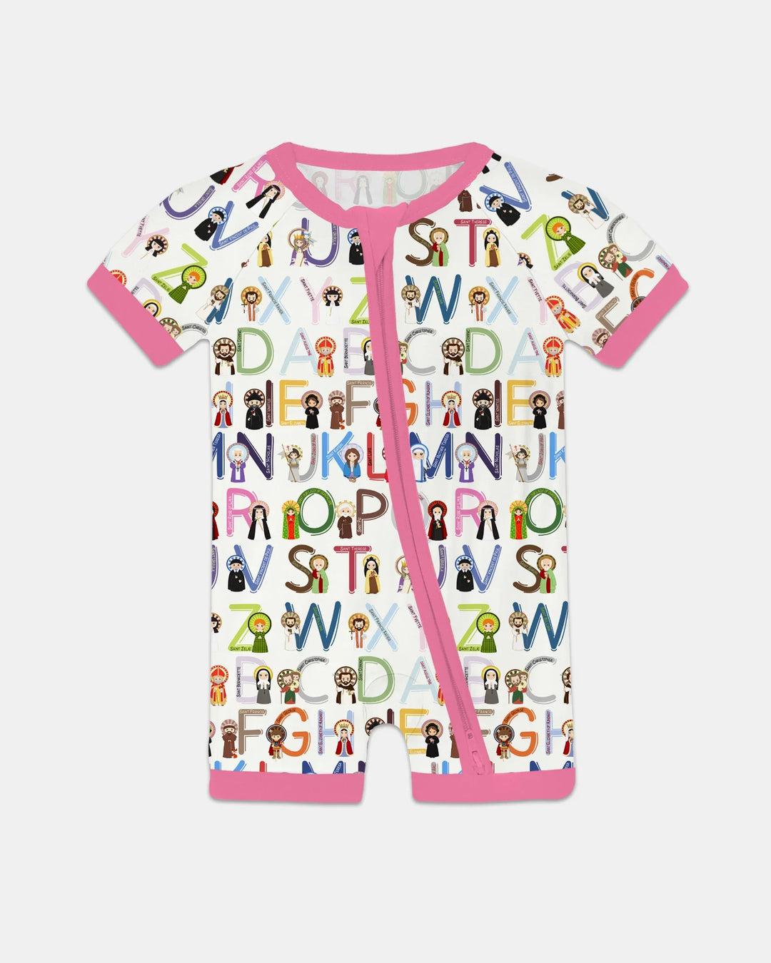 Saint ABCs Bamboo Shorty Zippy