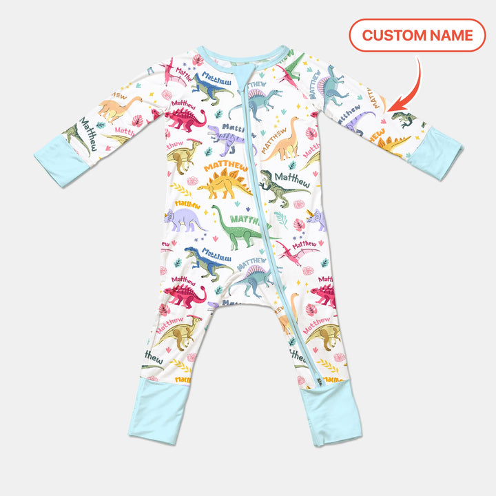 Dino Roar Custom Name Convertible Zippy