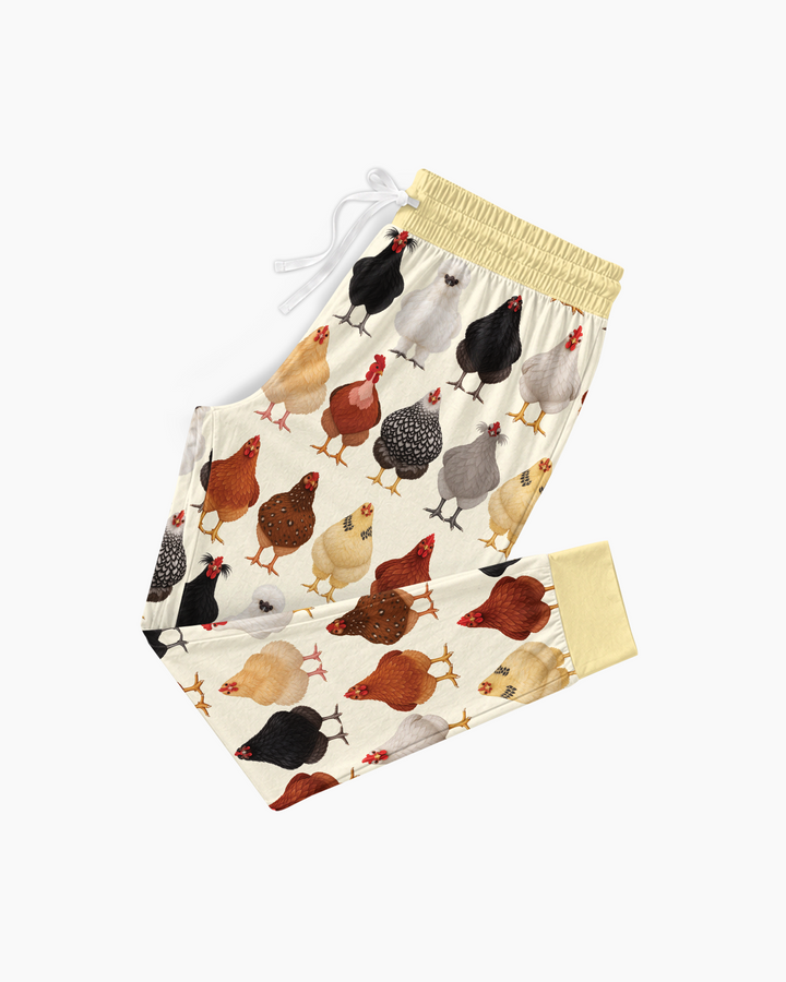 Cluckin' Cute Bamboo Women Pajama Set