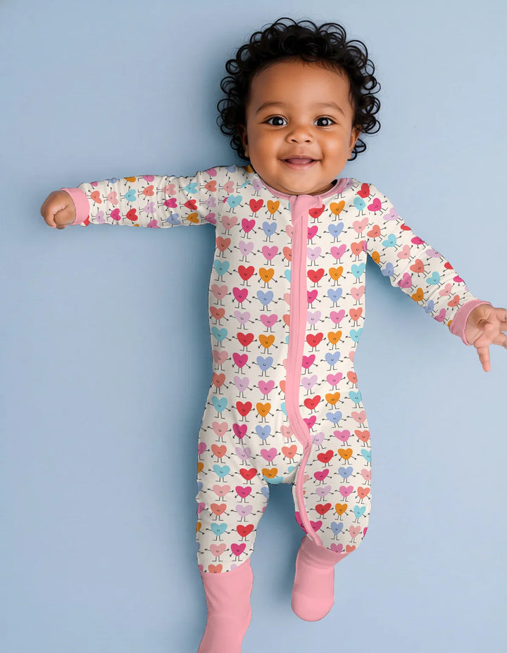 Gerippte Babykleidung mit individuellem Foto - Weich &amp; Skizzenhaft