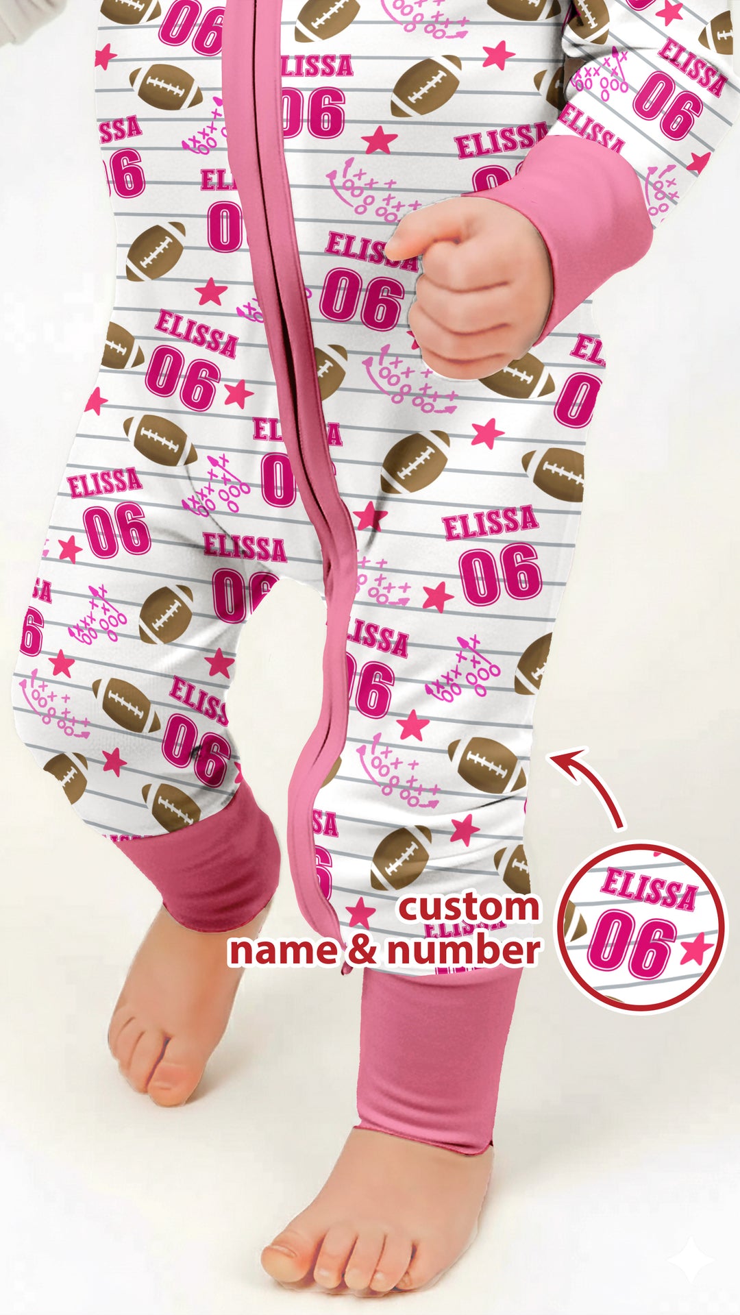 Gerippte Babykleidung mit individuellem Foto - Weich &amp; Skizzenhaft