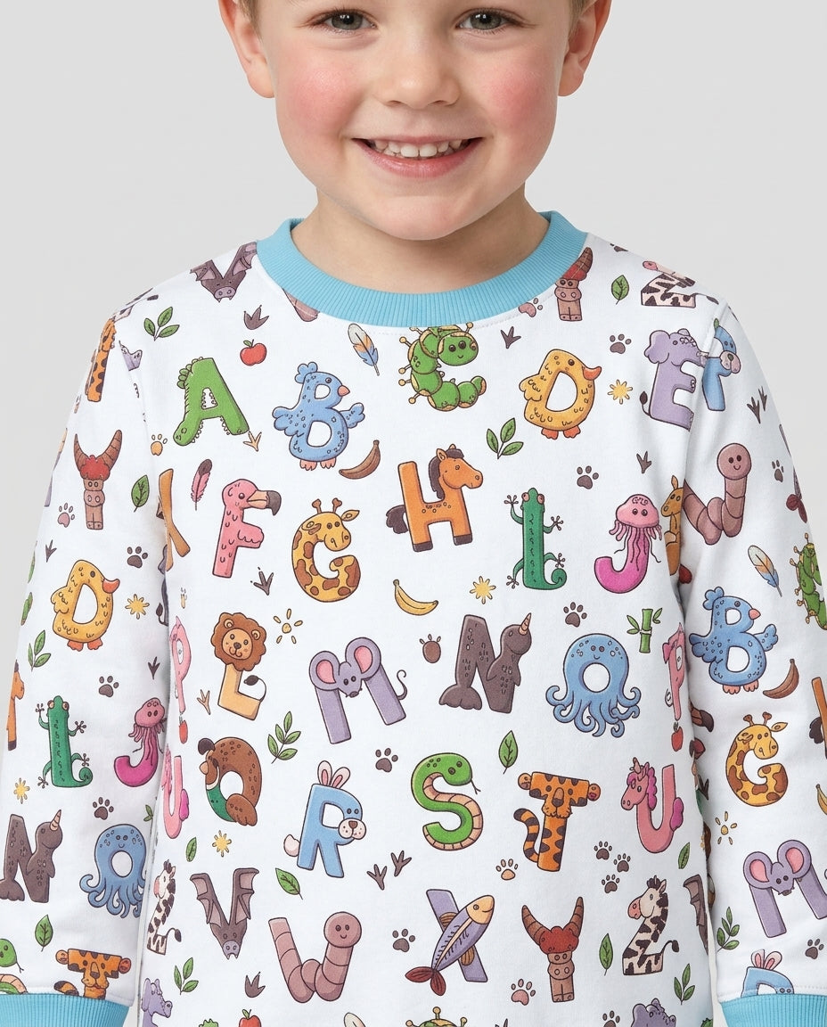 Ramadan Mubarak Bambus Rundhals-Sweatshirt