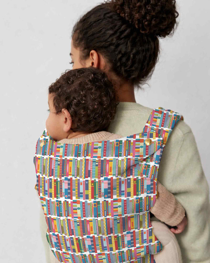 Rainbow Bookshelf Baby Carrier