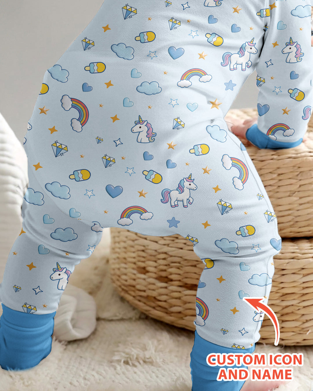 Little Star Initial Bamboo Convertible Zippy