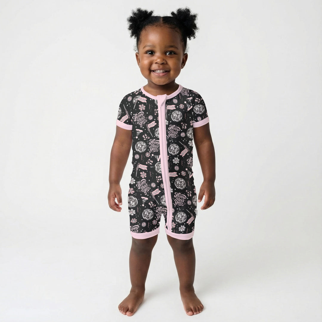 Disco New Years Eve Shorty Zipp