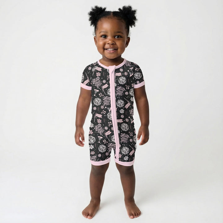 Disco New Years Eve Shorty Zipp