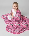 Pink Faith & Grace Bamboo Blanket