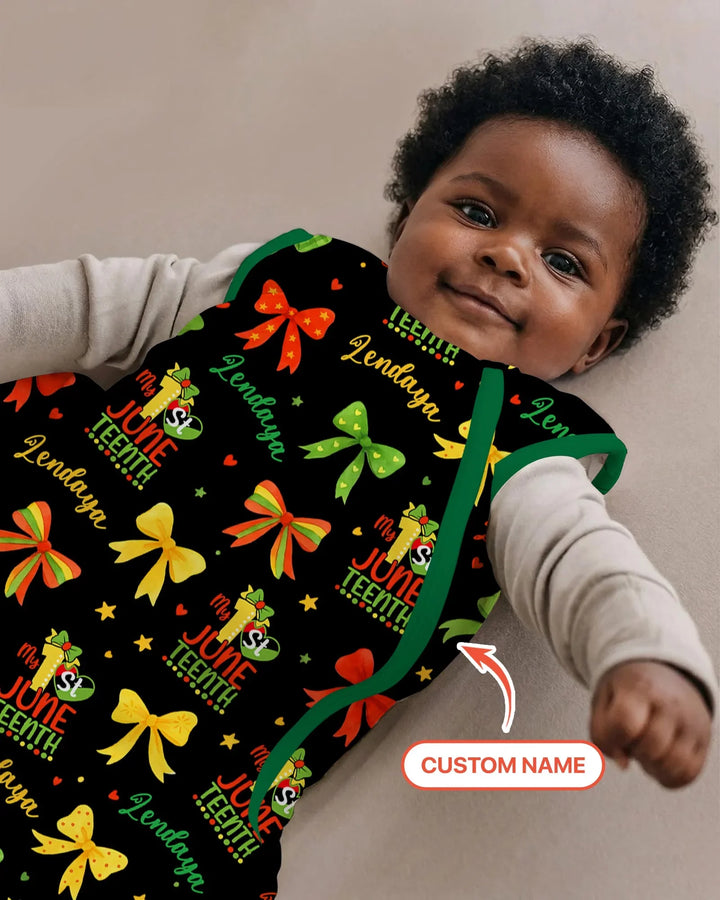 My 1st Juneteenth Bamboo Sleep Bag