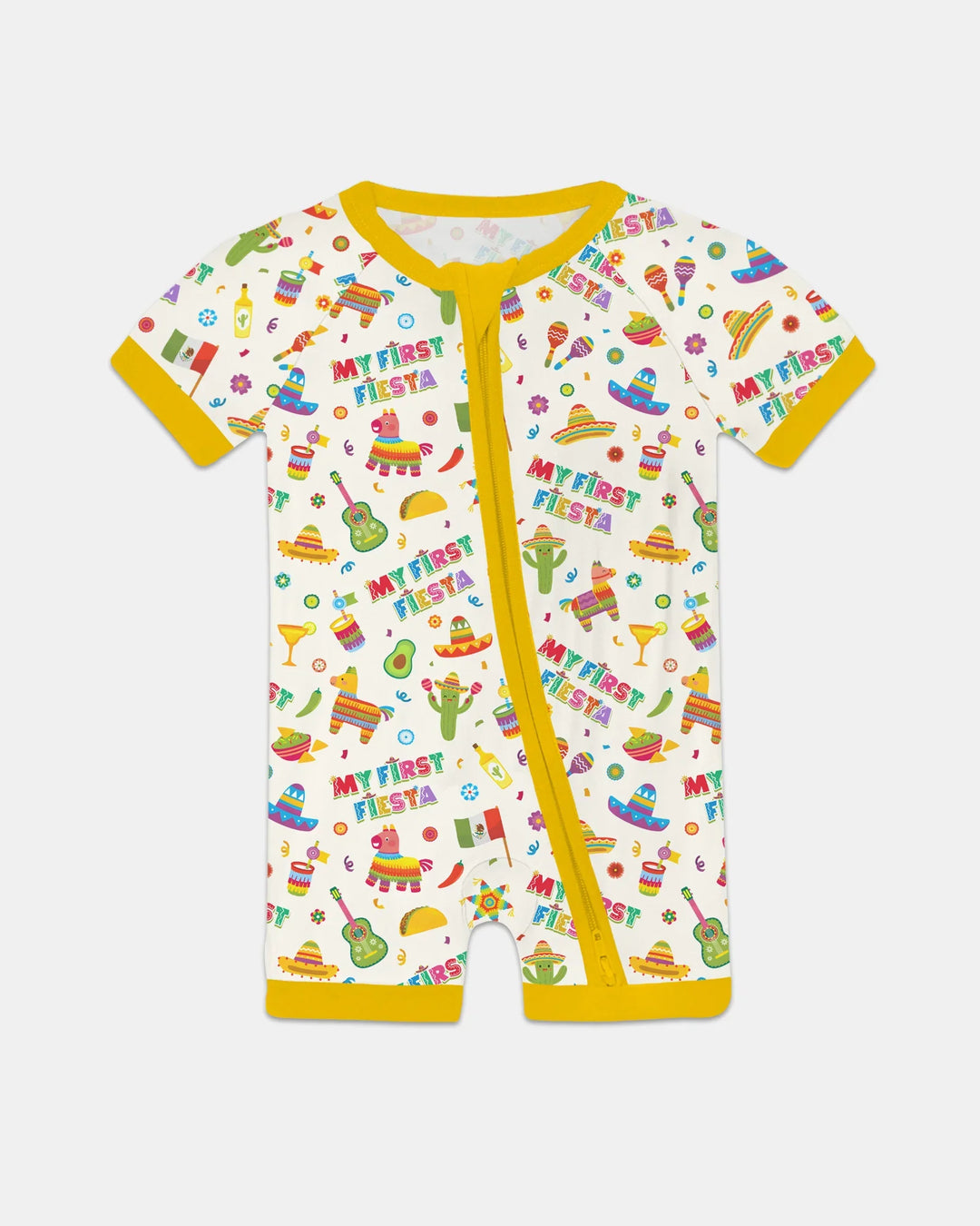 Cinco de Mayo Family Matching Bamboo Shorty Zippy