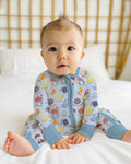 Gerippte Babykleidung mit individuellem Foto - Weich &amp; Skizzenhaft