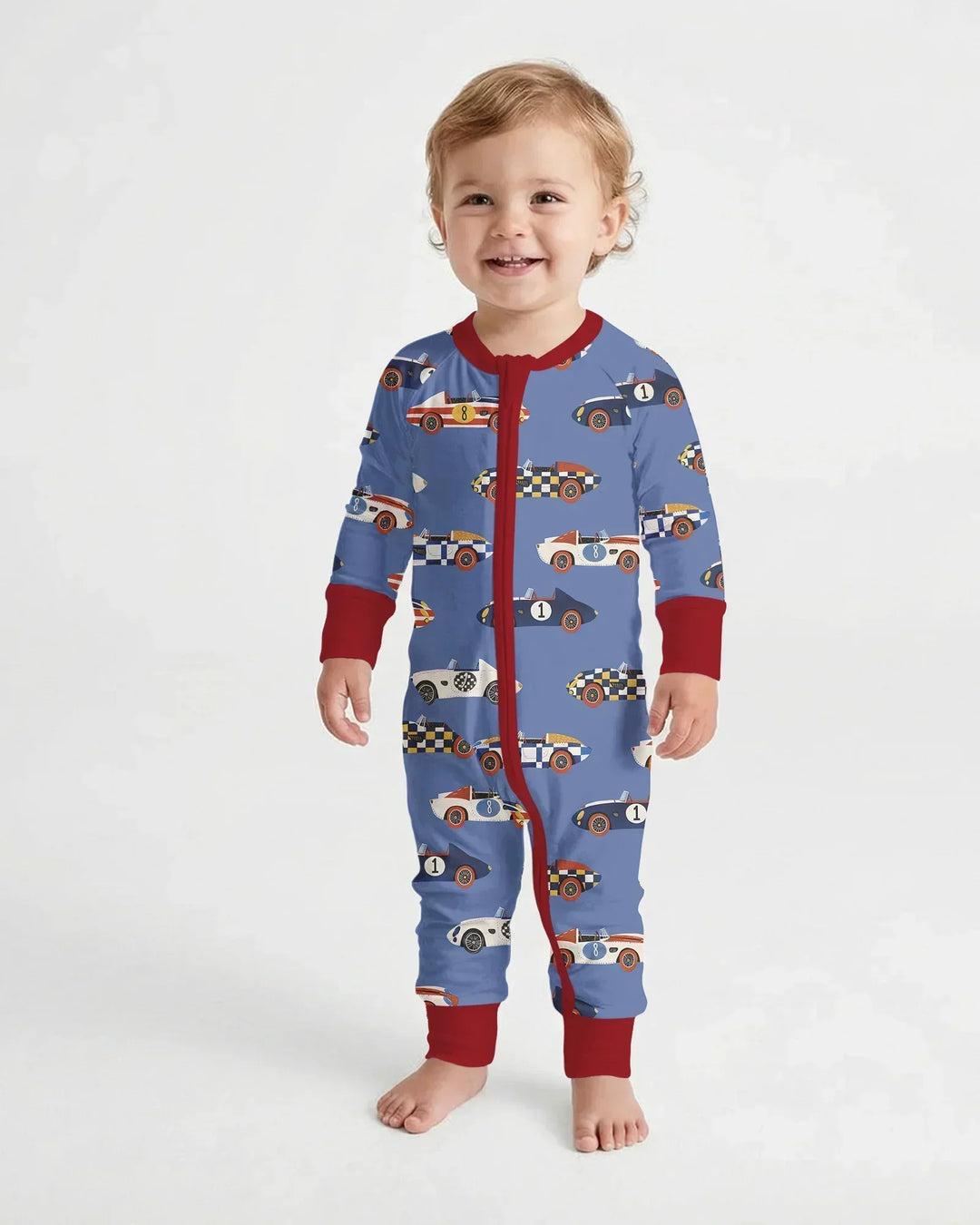 Gerippte Babykleidung mit individuellem Foto - Weich &amp; Skizzenhaft