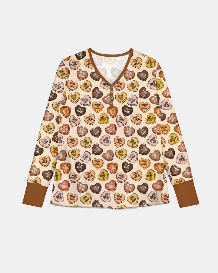 Black Month History Family Matching Women Pajama Set