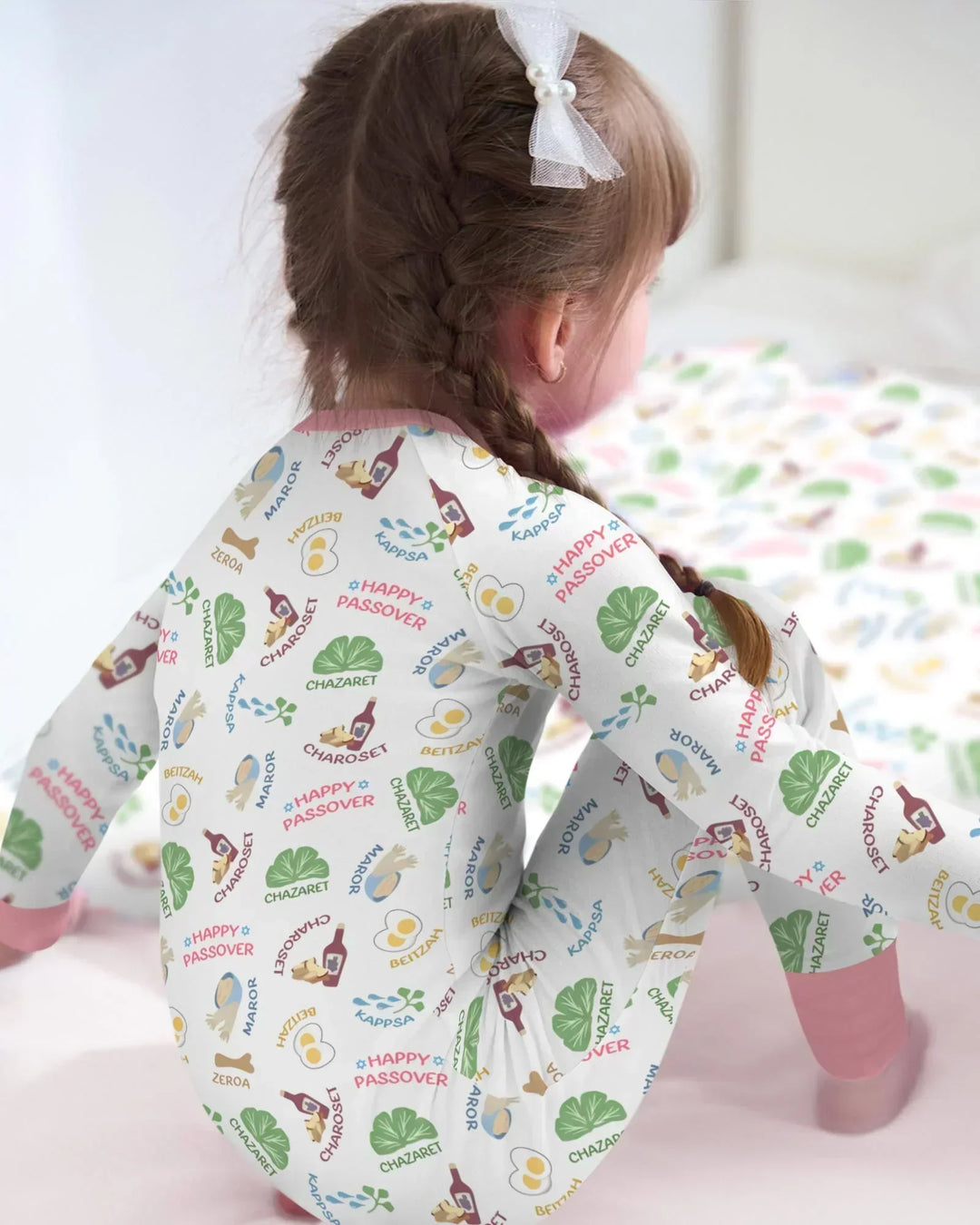 Happy Passover Matching Family Convertible Zippy