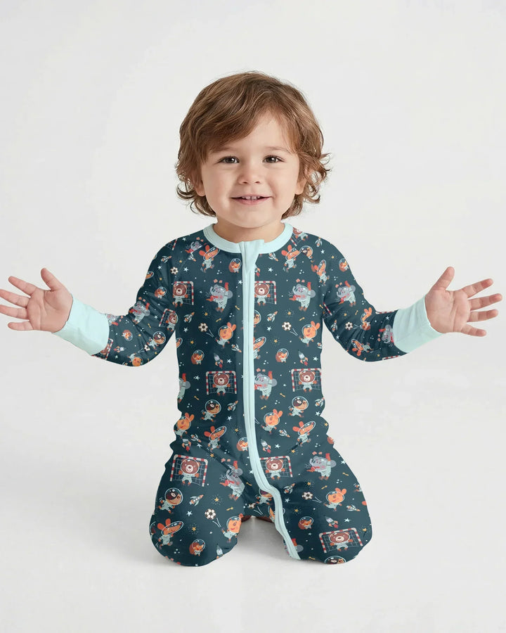 Space Soccer Bamboo Convertible Zippy