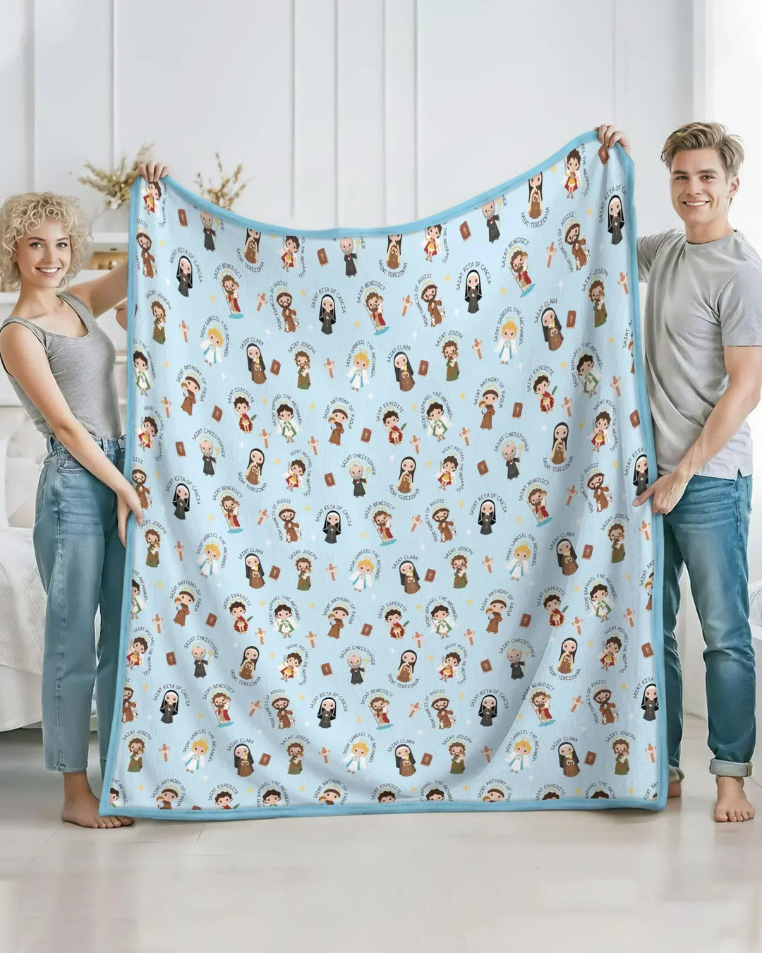 Saints in the Clouds Blanket