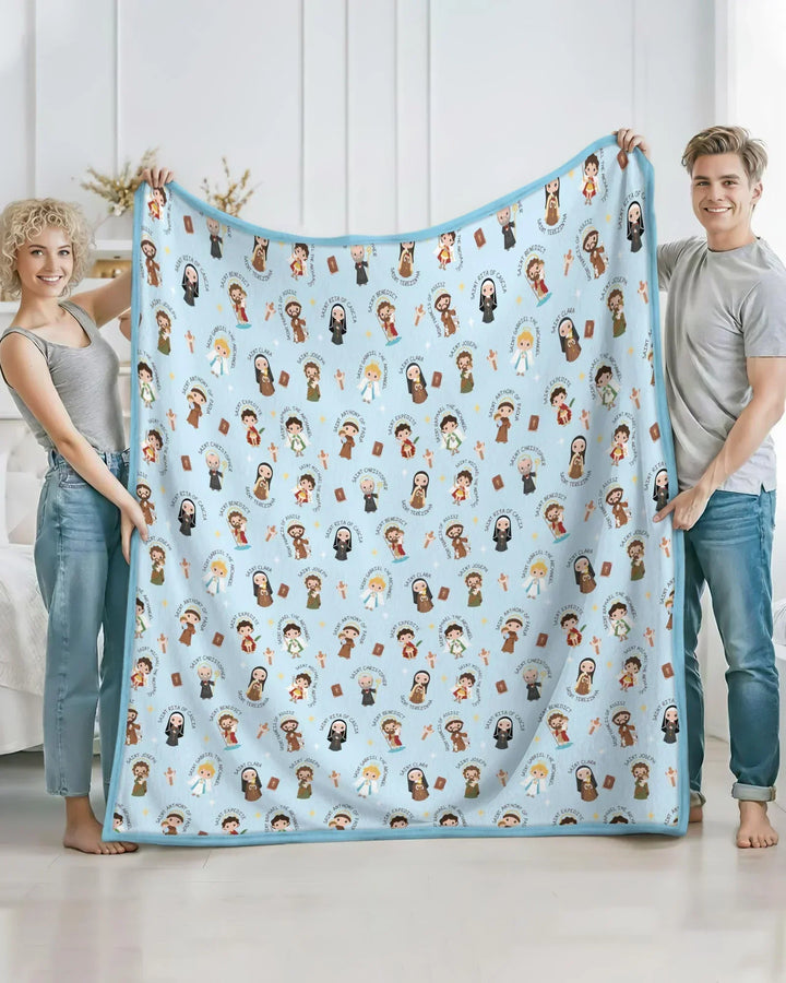 Saints in the Clouds Blanket