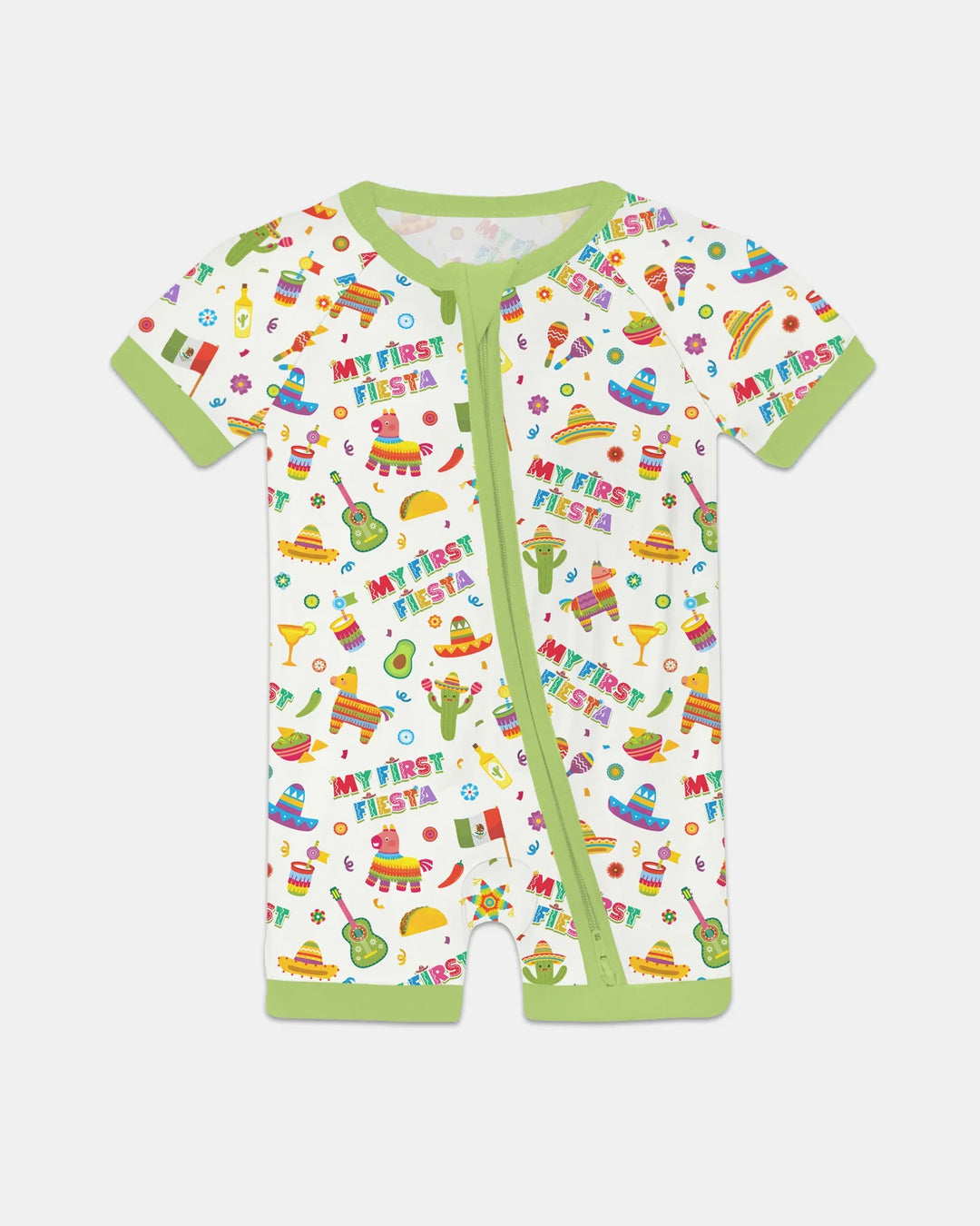 Cinco de Mayo Family Matching Bamboo Shorty Zippy