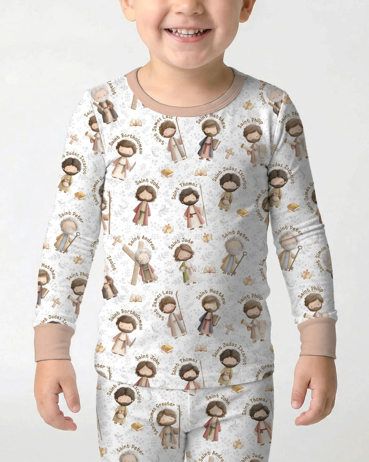 The 12 Apostles Bamboo Two Piece Long Sleeve Pajama Set