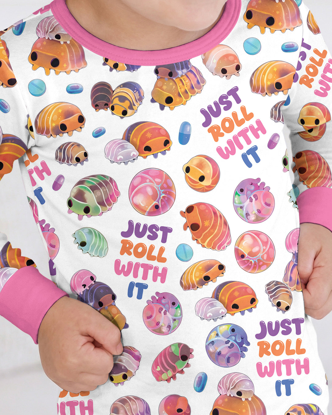 Just Roll With It Bamboo Two Piece Long Sleeve Pajama Set