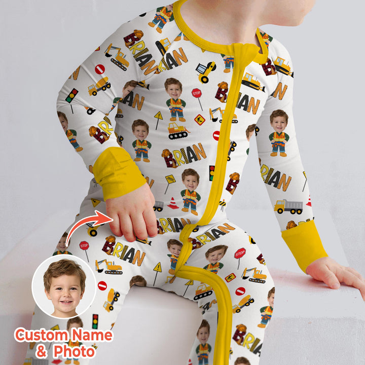 Custom Photo Doodle Little Builder Convertible Zippy