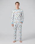 Holy Saints of Heaven Custom Name Bamboo Men's Pajama Set