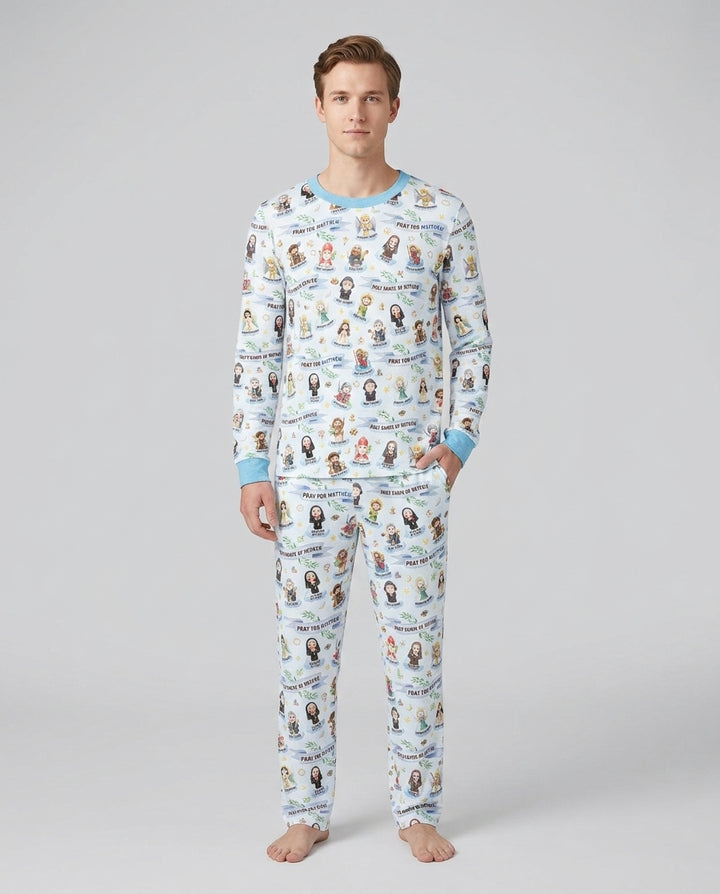 Vorlage Benutzerdefiniertes Herren-Pyjama-Set