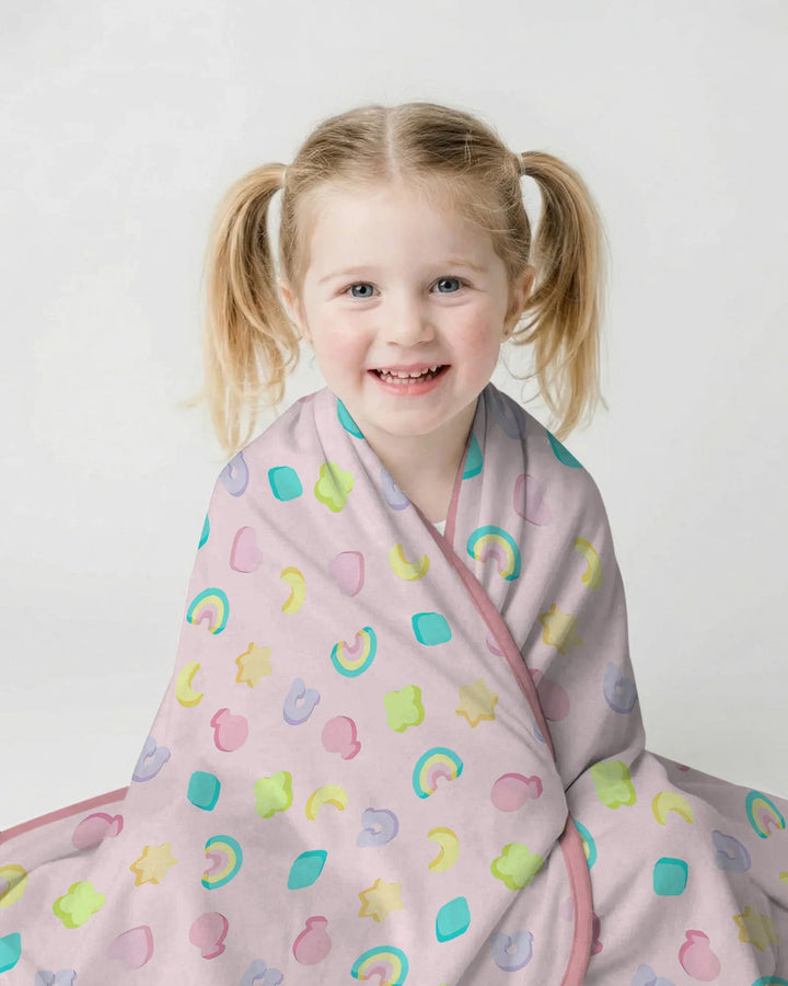 Pastel Lucky Charms Scatter Blanket