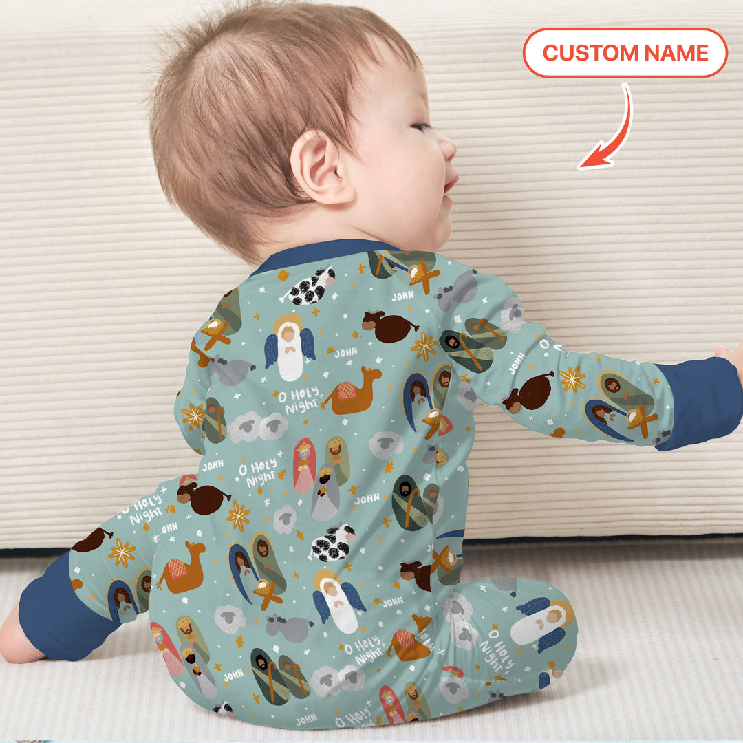 O Holy Night Custom Name Convertible Zippy