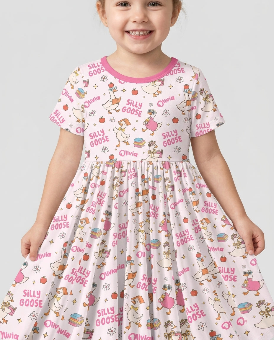 Vorlage Bambus Twirl Kleid
