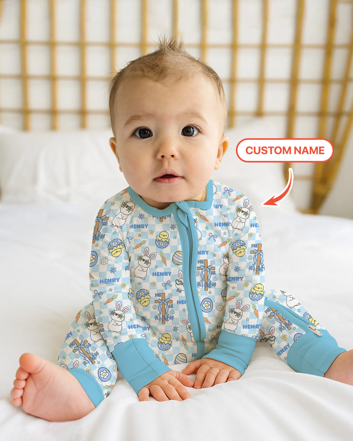 Custom Name Retro Easter Convertible Zippy