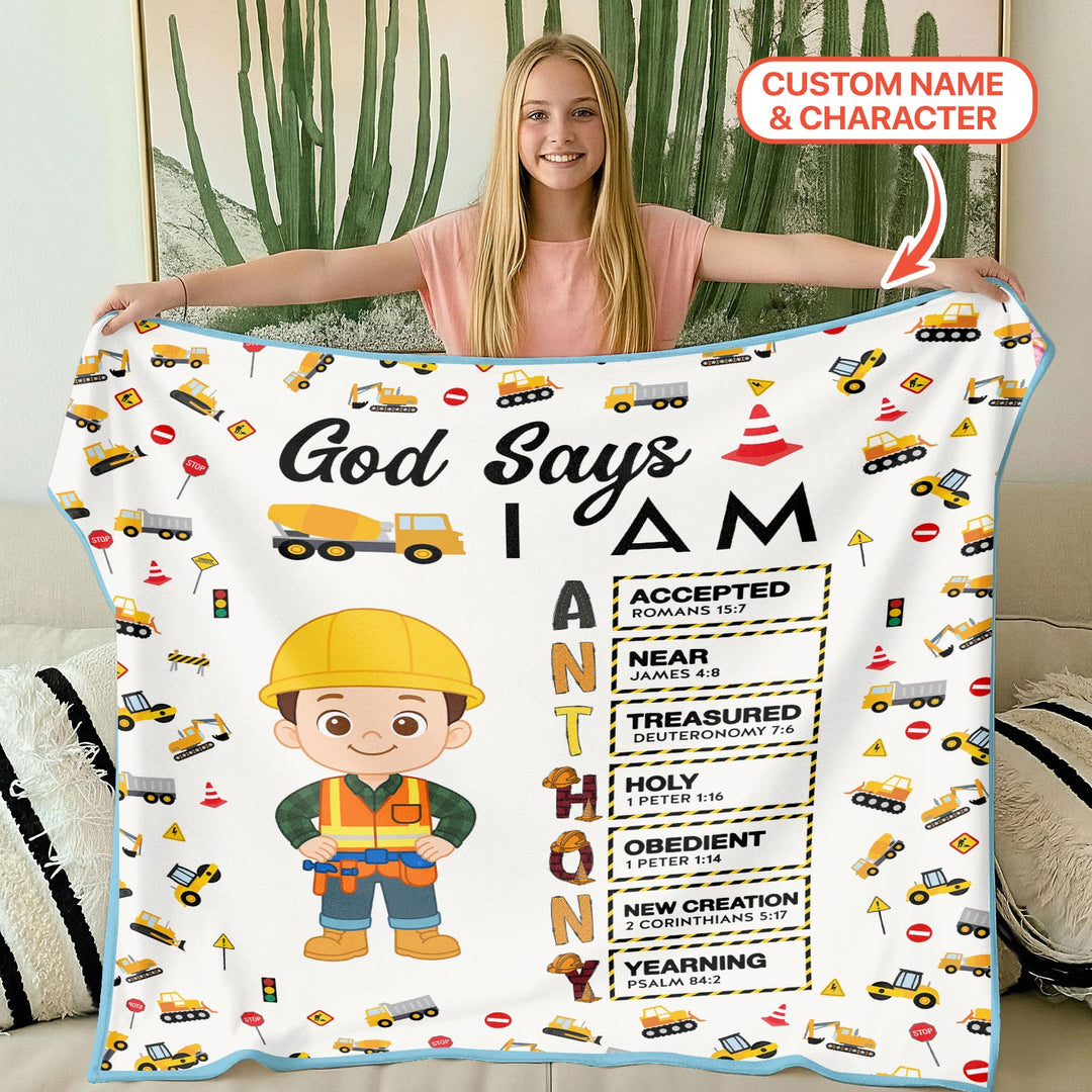 Vorlage für individuelle Kleinkinddecke