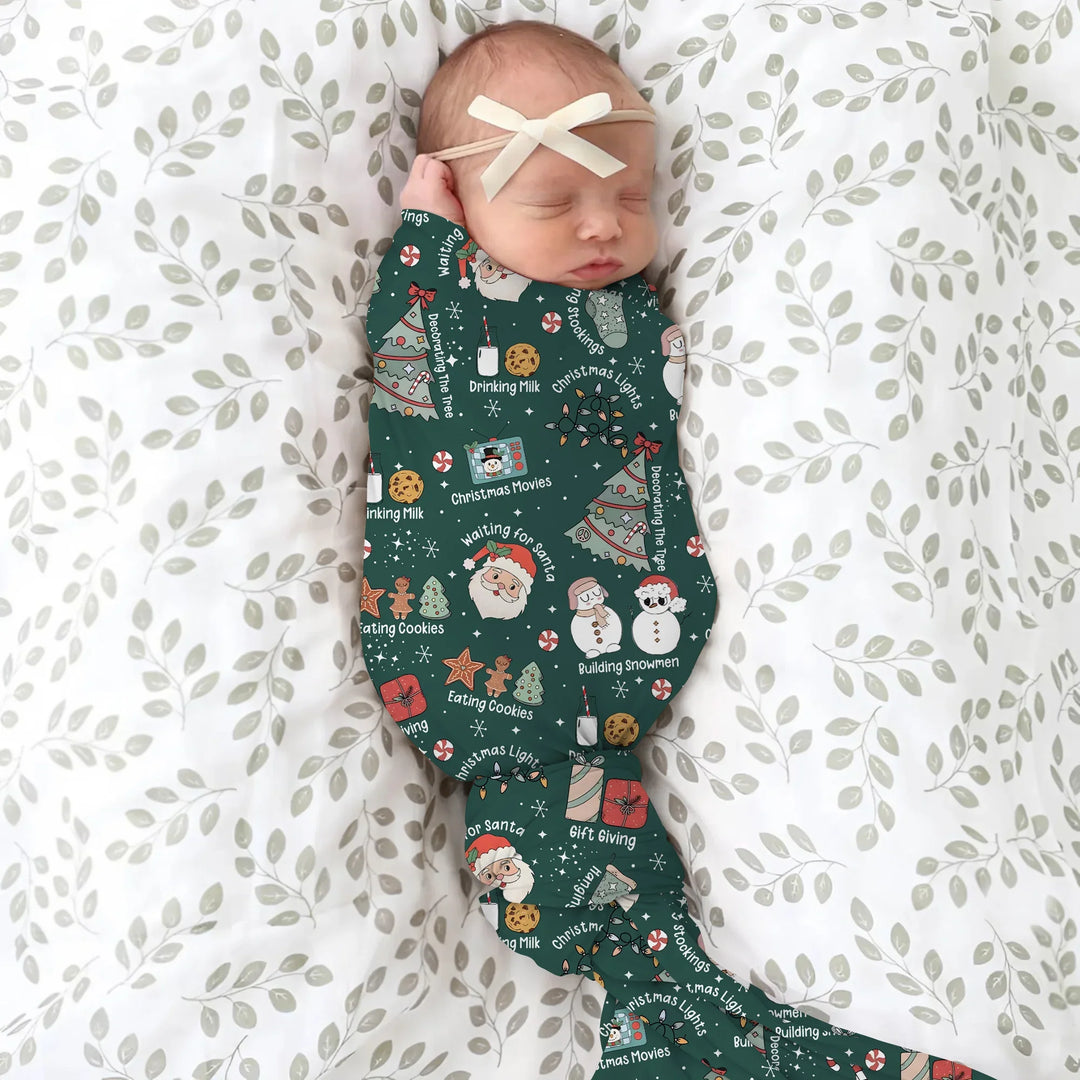 Christmas Things Swaddle Blanket