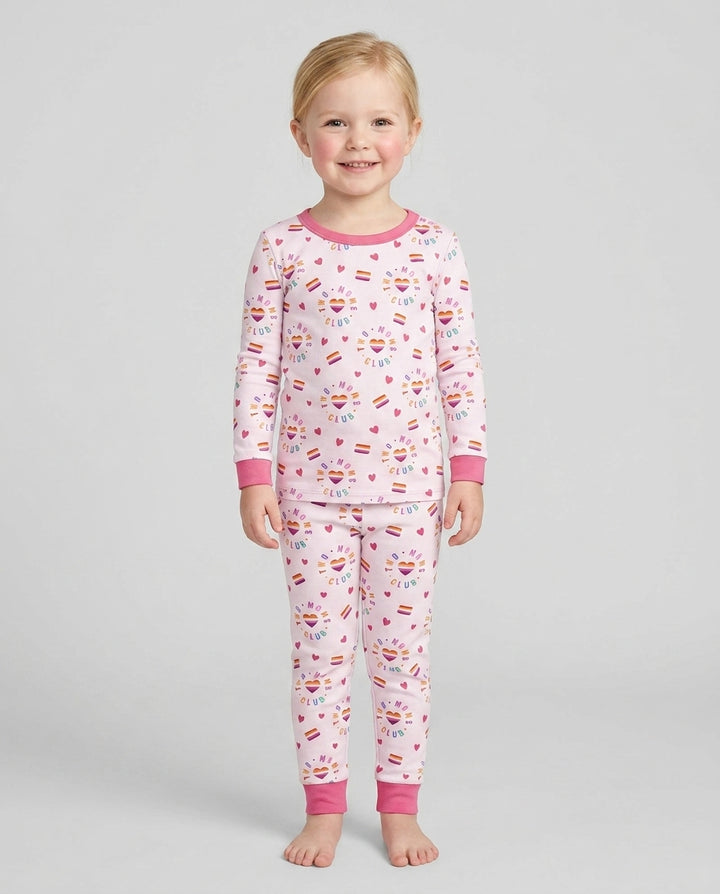 Love Makes Family Bamboo Two Piece Long Sleeve Pajama Set