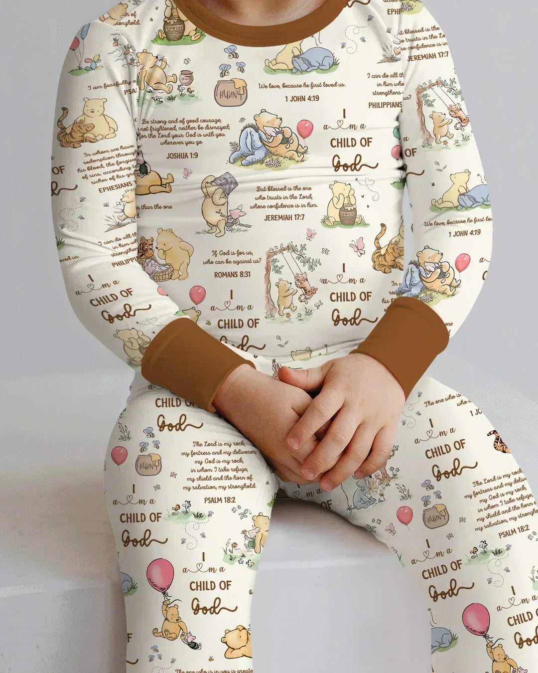 Child of God Whimsy Woodland Two Piece Long Sleeve Pajama Set
