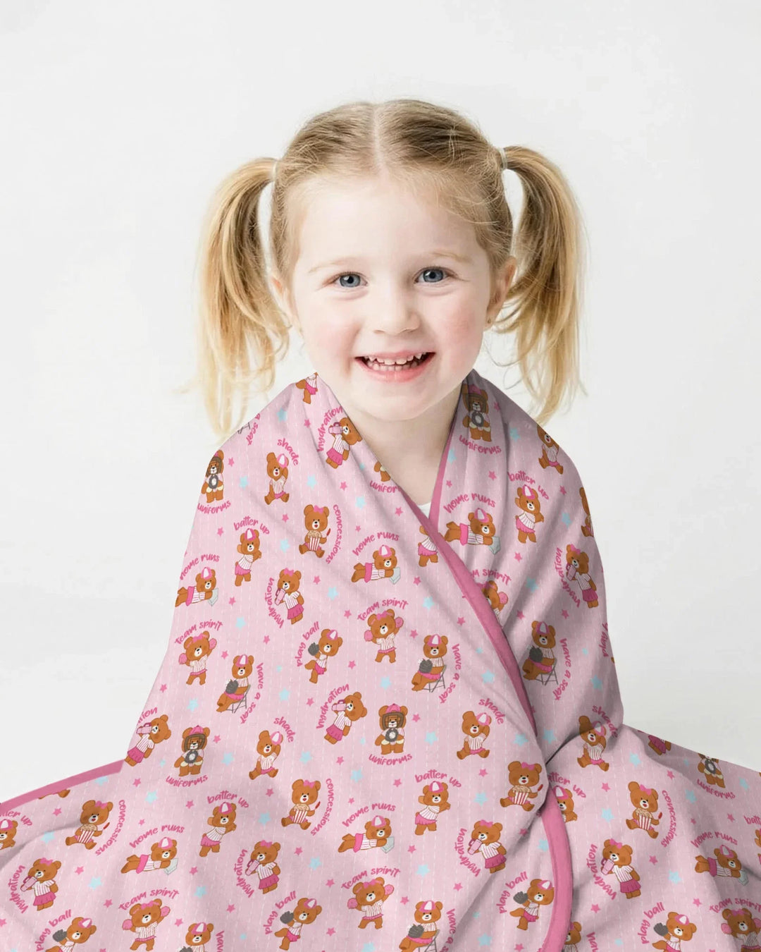 Born To Play Baseball Bamboo Blanket