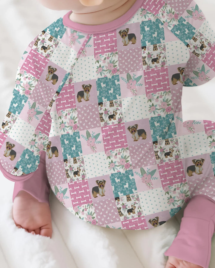 Floral Yorkie Grace Convertible Zippy