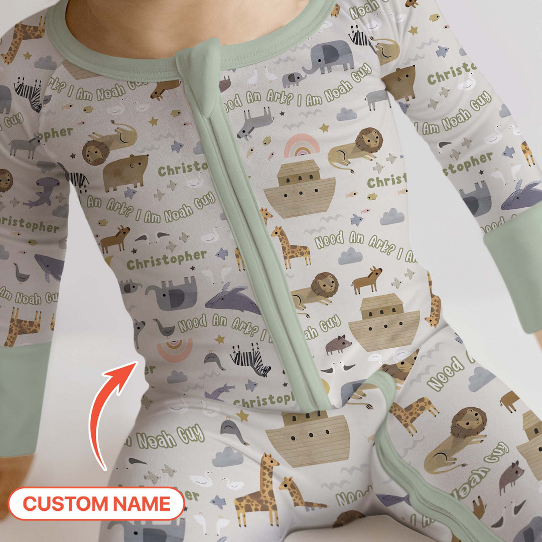 Need An Ark? I Noah Guy Custom Name Convertible Zippy
