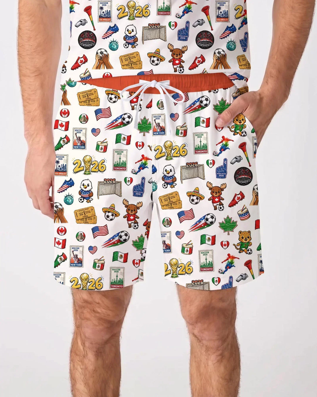 Conjunto de tractor de granja de bambú para hombres – Robusto y relajado