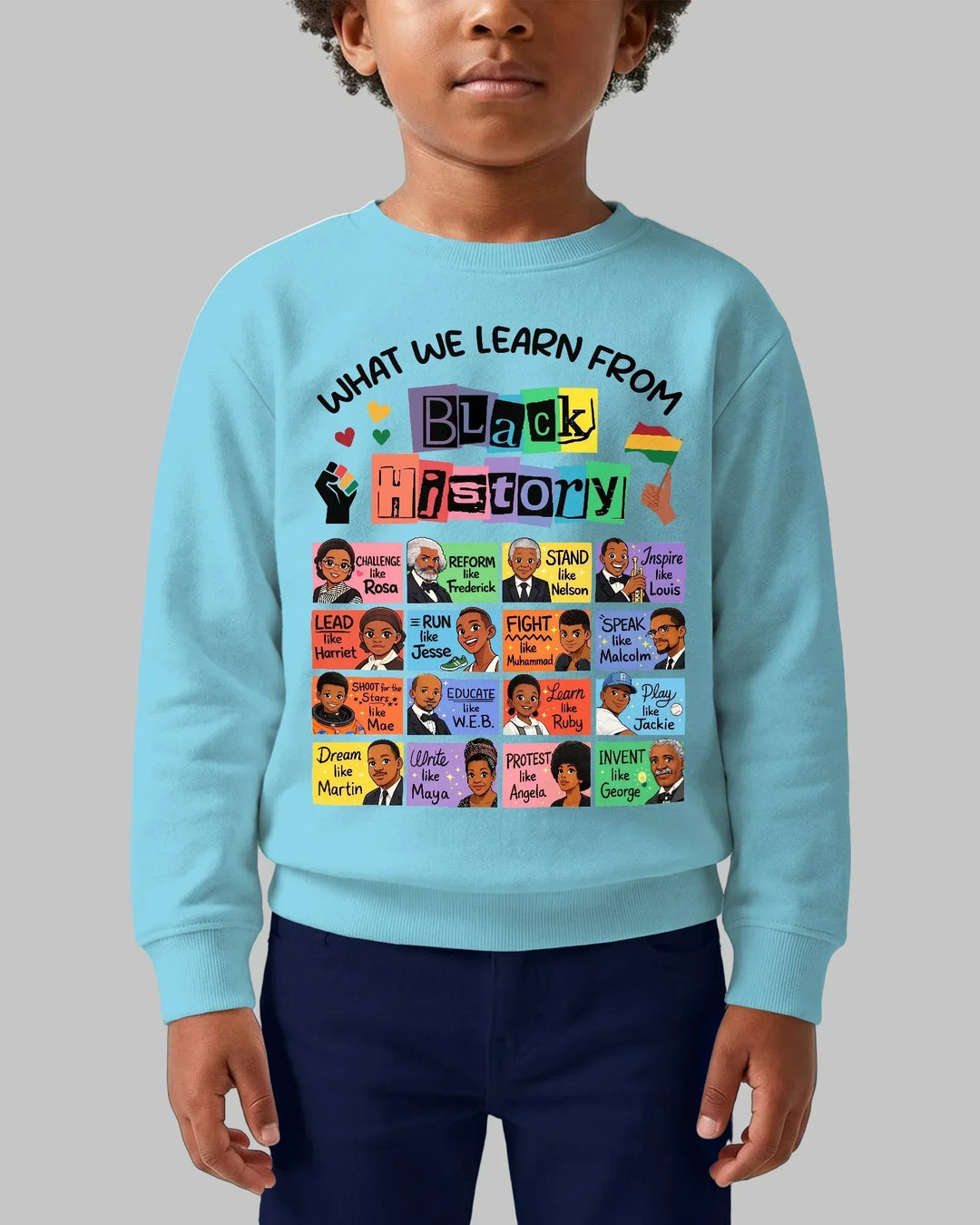 Black Month History Crewneck Sweatshirt