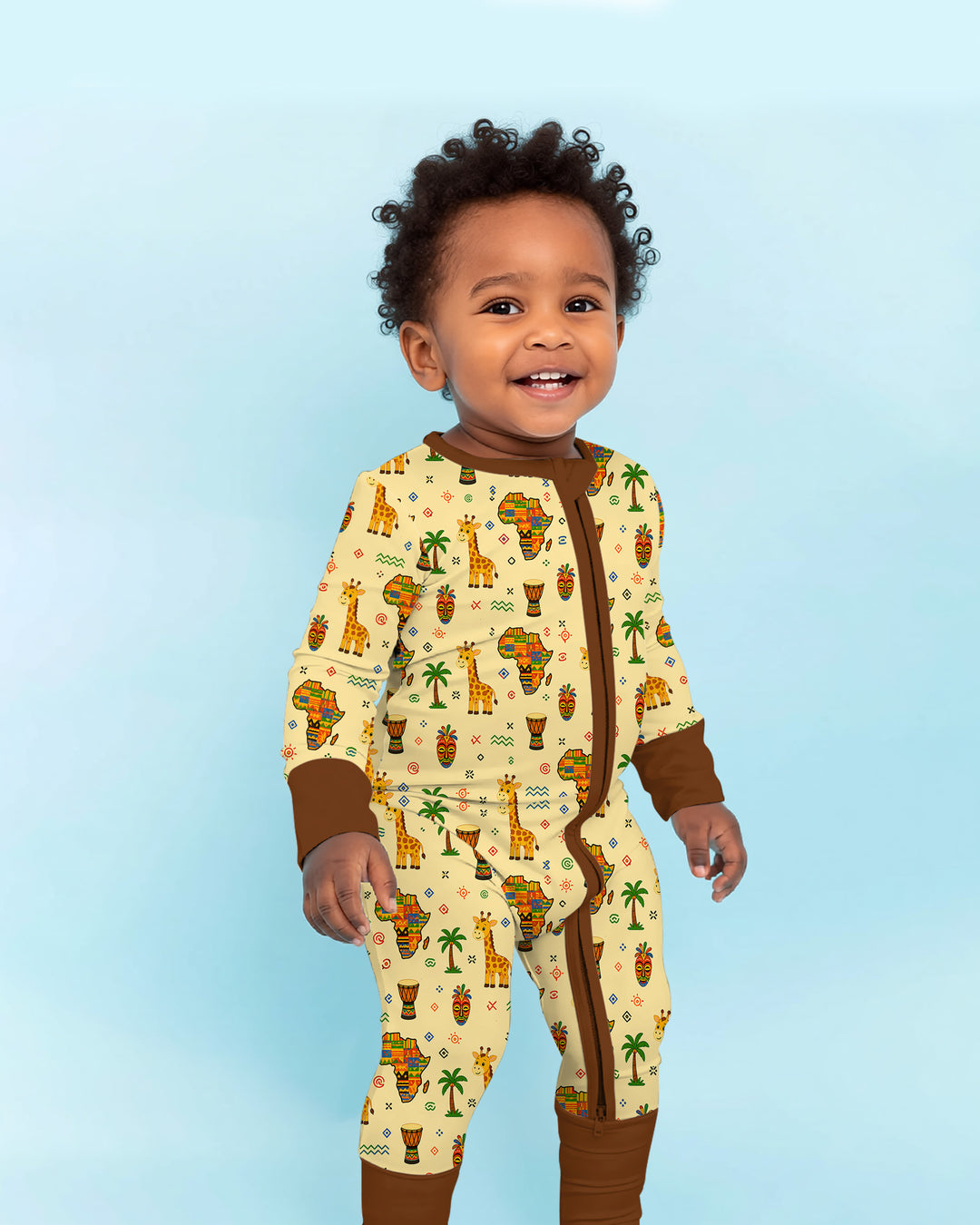 African Culture Bamboo Convertible Zippy