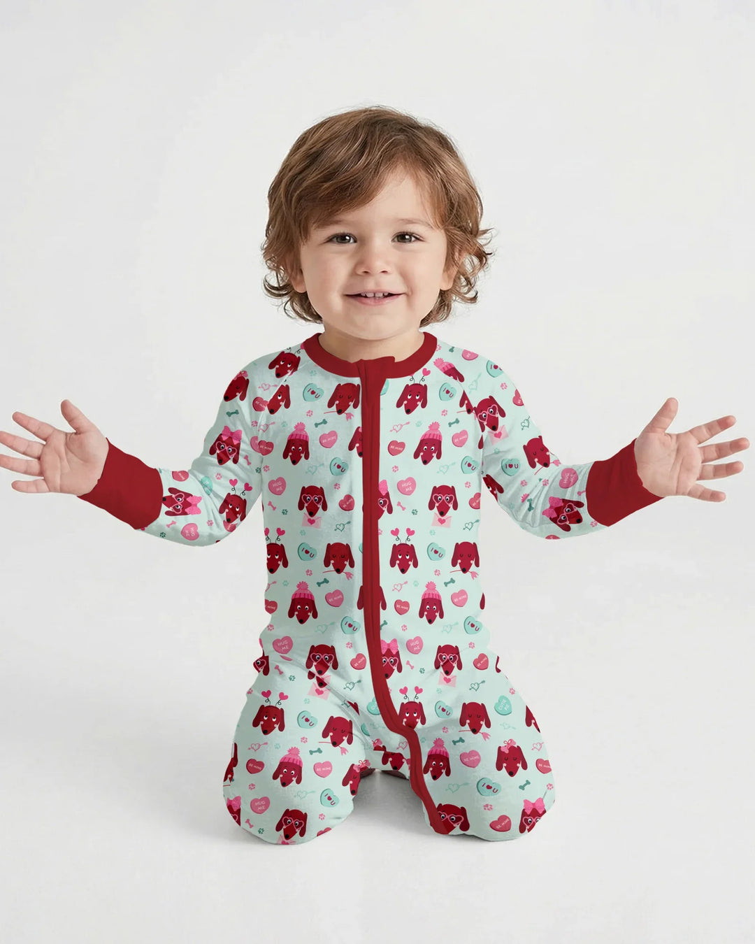 Gerippte Babykleidung mit individuellem Foto - Weich &amp; Skizzenhaft