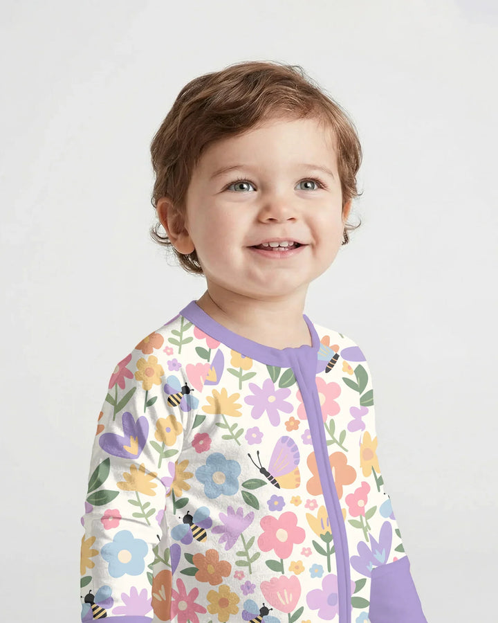 Flower Gardens Bamboo Convertible Zippy