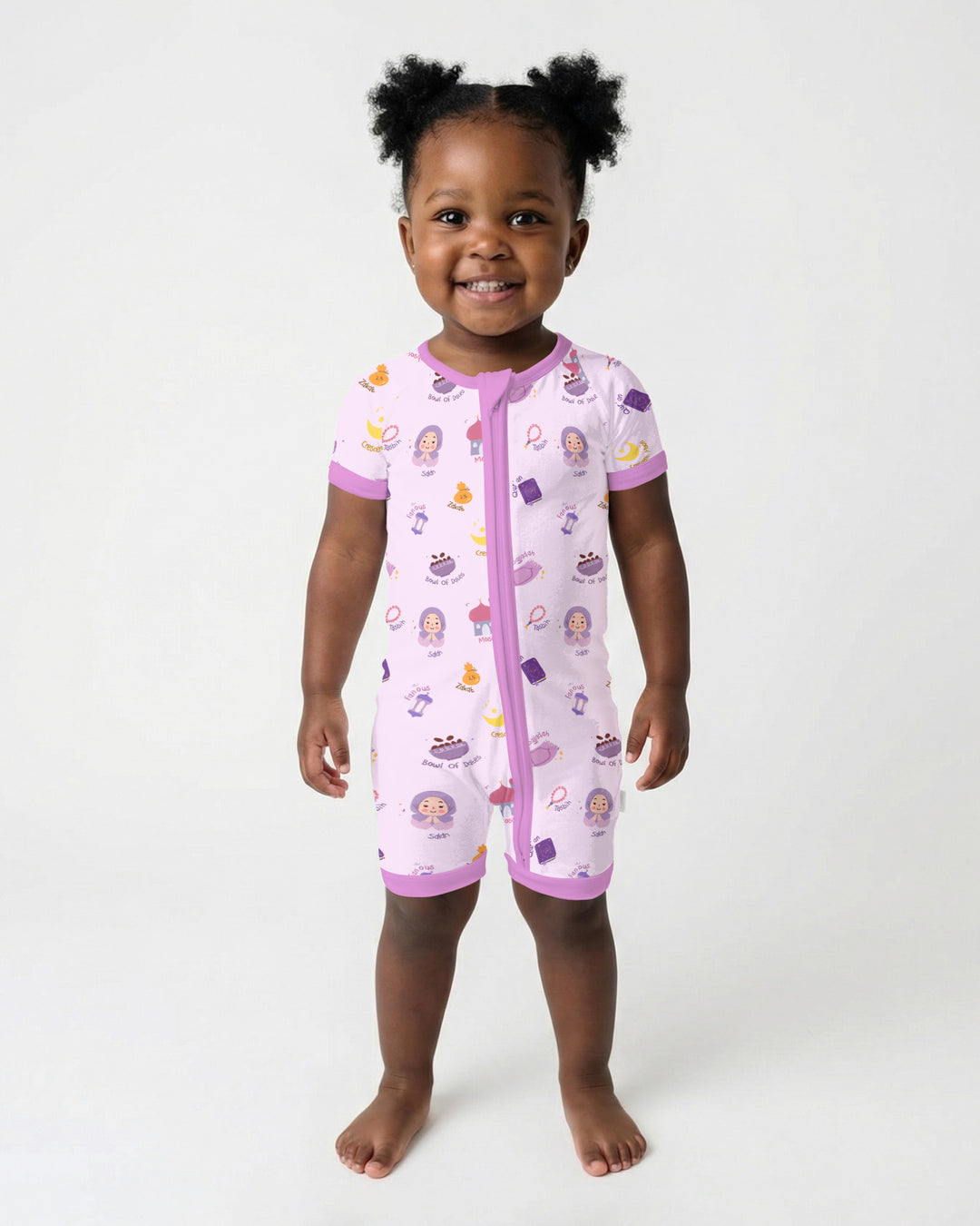 Cute Ramadhan Mubarak Shorty Zippy