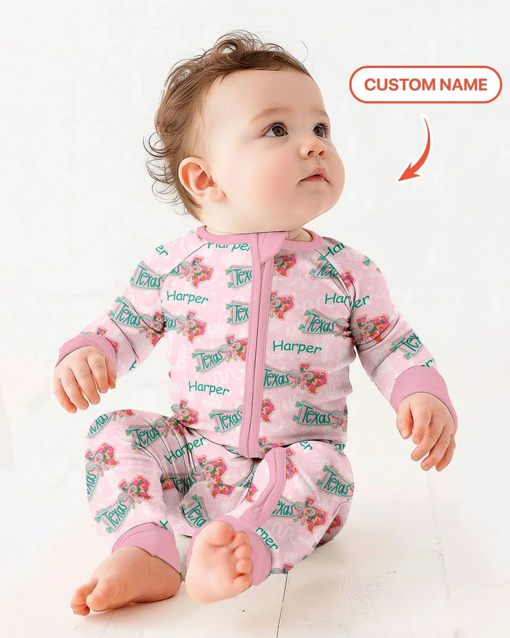 Gerippte Babykleidung mit individuellem Foto - Weich &amp; Skizzenhaft