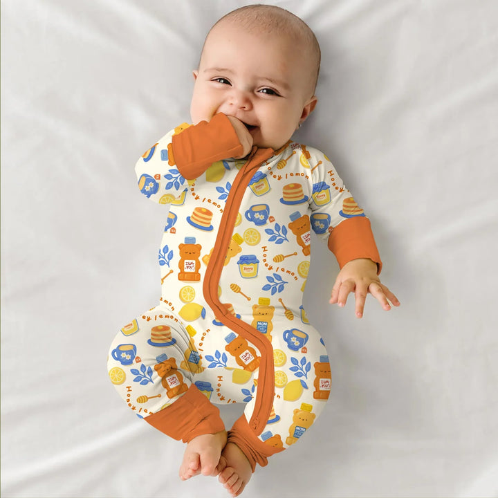 Gerippte Babykleidung mit individuellem Foto - Weich &amp; Skizzenhaft