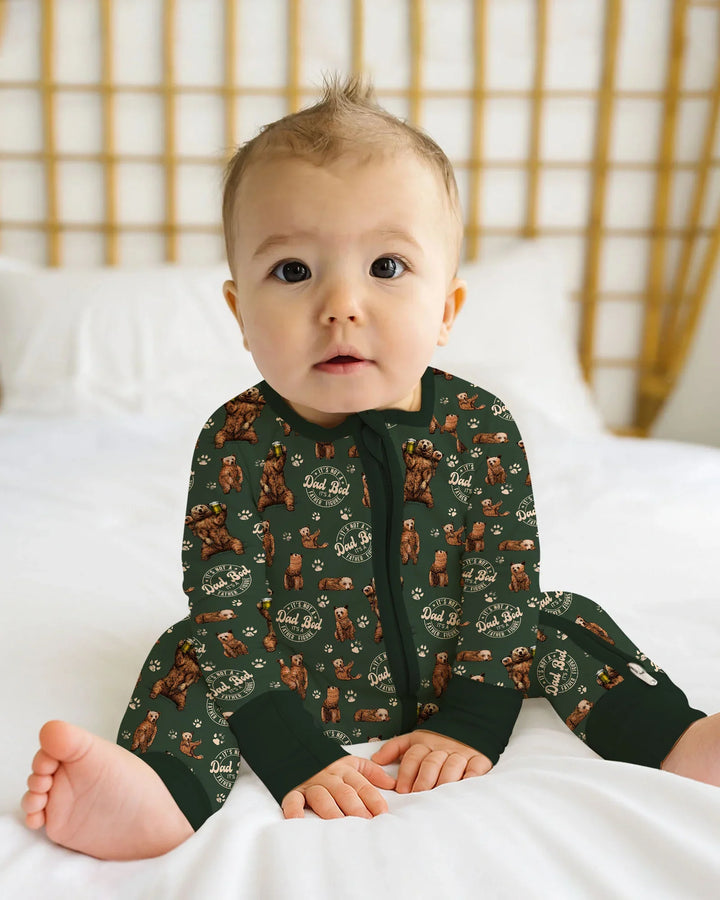 Gerippte Babykleidung mit individuellem Foto - Weich &amp; Skizzenhaft