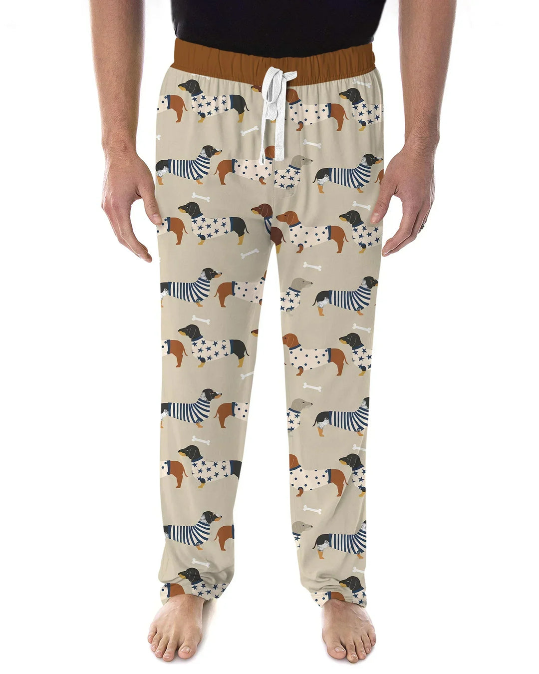 Cute Wieners Men's Pajama Set
